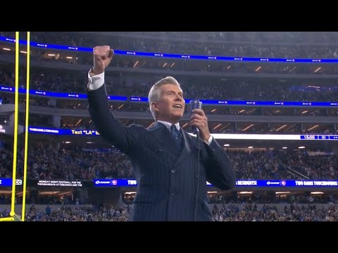 Michael Buffer Open Up for Monday Night Football... "Let's Get Ready to RUMBLE" #nfl #nflhighlights