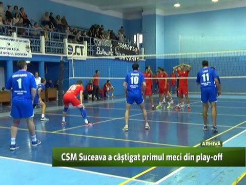 CSM Suceava a câștigat primul meci din play off