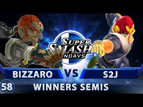 SSS 58 - Bizzaro Flame (Ganon) vs. Tempo | S2J (Falcon) - SSBM Top 32 Winners Semis - Smash Melee