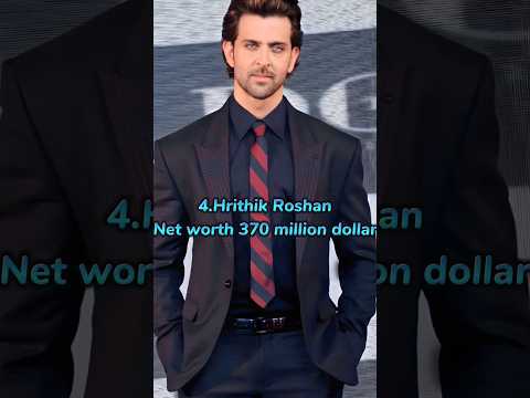 Top 10 Richest BollyWood Actors in India #hrithikroshan#srk#trending#shorts#viral#video#salmankhan