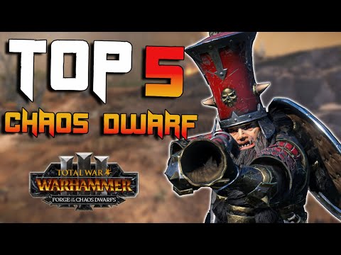 Top 5 Strongest Chaos Dwarf Units | Total War: Warhammer 3