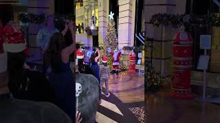Santa Claus on Carnival Breeze