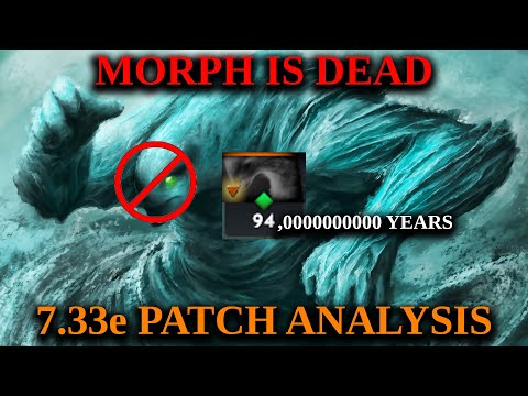 MORPHLING EXECUTED! BRUTAL VIDEO! 7.33e Patch Analysis