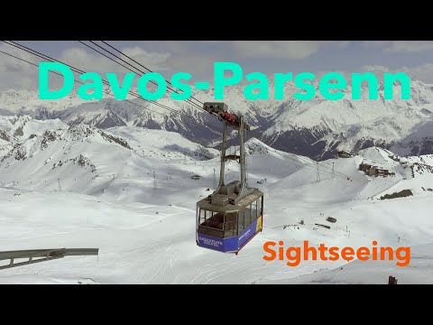 DAVOS-PARSENN 🇨🇭 Mit der Bergbahn zum Weissfluhgipfel! | SCHWEIZ
