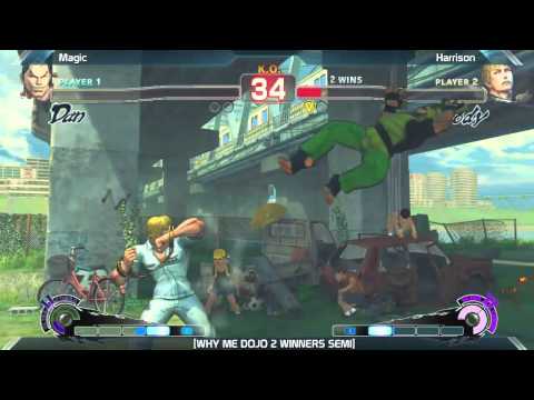 SSF4: Magic Man vs Harrison - Why Me Dojo #2