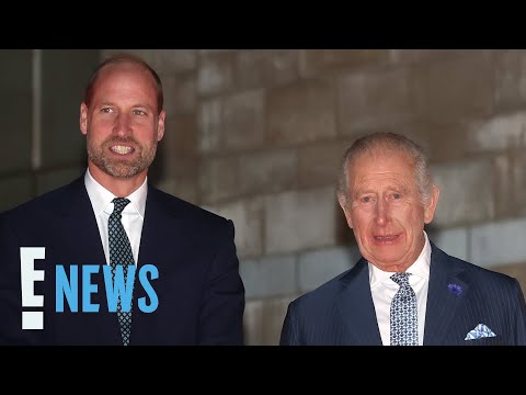 King Charles, Prince William Make Rare Joint Public Appearance | E! News