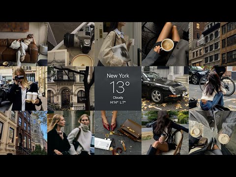 Morning playlist for New York girls 🌥️🎧☕️