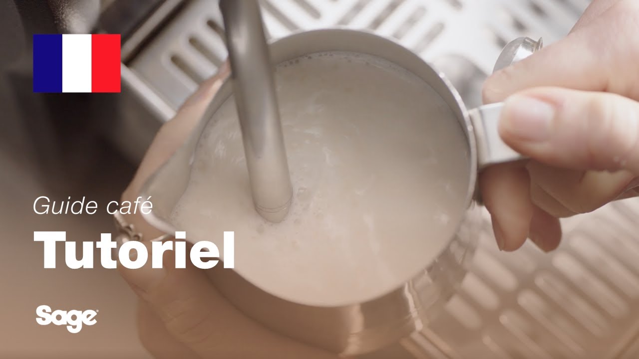 Guide didactique du café Breville - Comment texturer automatiquement la micromousse de lait