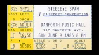 Fairport Convention Live On June 9, 1985 At Toronto Danforth Music Hall