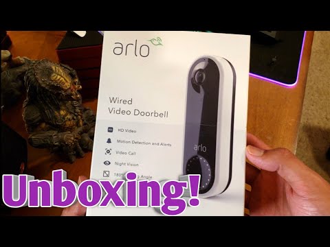 Arlo Video Doorbell : Unboxing & Set-Up