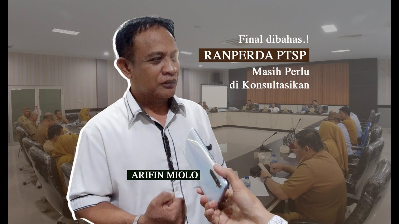 Final Dibahas, Ranperda PTSP Masih Perlu Dikonsultasi