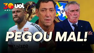 NEYMAR FORA DO JOGO DO SANTOS CONTRA O MIRASSOL PEGOU MAL NA CBF, DIZ PVC