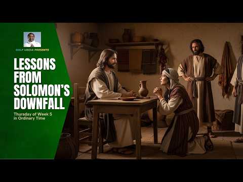 LESSONS FROM SOLOMON'S DOWNFALL (Thursday of Week 5 in Ordinary Time)