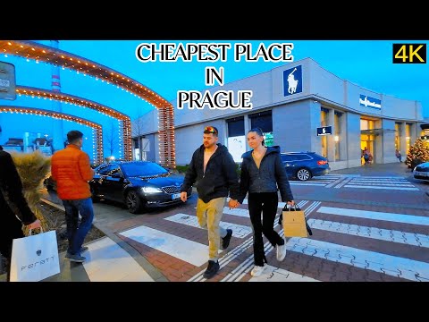 Cheapest Place For Shopping in Prague | Fashion Arena Prague Outlet | 4K HDR