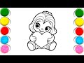 Easy Disney Cute Girl Drawing How To Draw Disney Cute Girl For Kids Colouring Disney Girl Girl