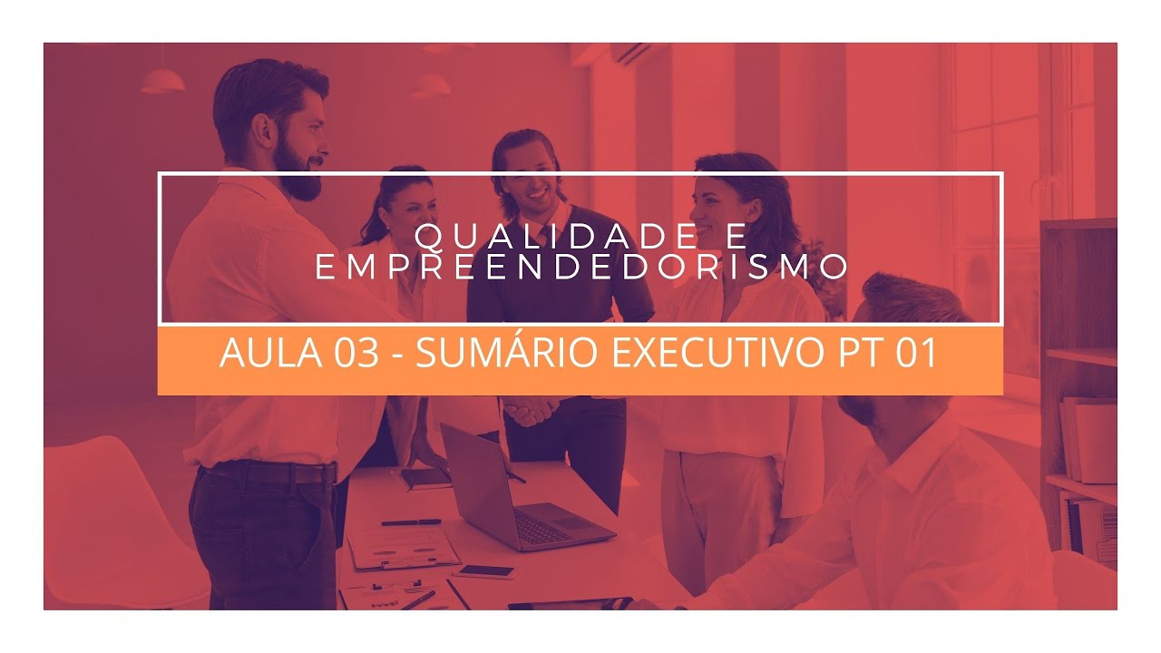AULA 03 - SUMÁRIO EXECUTIVO PT 01