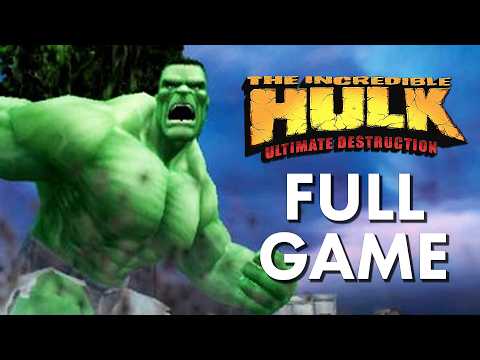The Incredible Hulk: Ultimate Destruction - Full Game Walkthrough (2005)