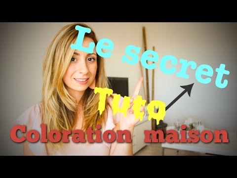 TUTO COMMENT SE COLORER LES CHEVEUX À LA MAISON 2022 étape par étape #coloration #beauté