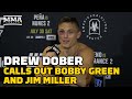 Drew Dober Calls Out Bobby Green, Jim Miller After Stoppage Win | UFC 277 | MMA Fighting
