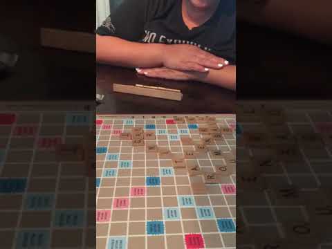Mary got busted cheating on Scrabble!