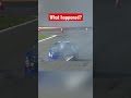 Derrike Cope's tire explodes at Watkins Glen #shorts