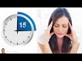 15 Seconds To Eliminating Stress Anxiety Worry Negative Thoughts By Dr Sam Robbins