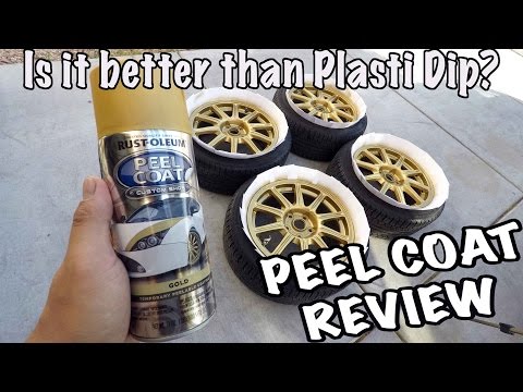 Rustoleum Peel Coat Review | 04-07 STI BBS Wheels
