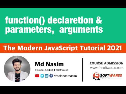 014 Function Declaration Parameters Arguments The Modern Javascript Tutorial