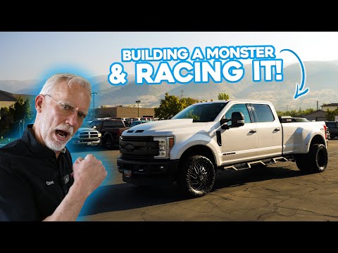 Building a MONSTER Twin Turbo 6.7L Powerstroke then RACING my 600hp AMG!