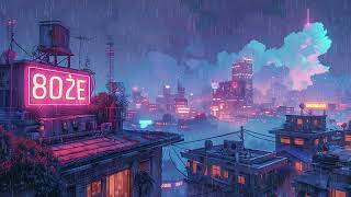 Journey into the 1980s City Lofi Vibes 🌆 Relaxing Rainy Lofi Music Mix for Sleep, Study and Focus 📚