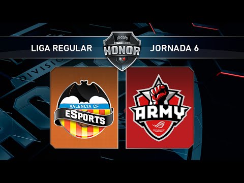 Valencia CF eSports vs ASUS ROG Army - #LoLHonor6 - Mapa 1 - Jornada 6 - T11