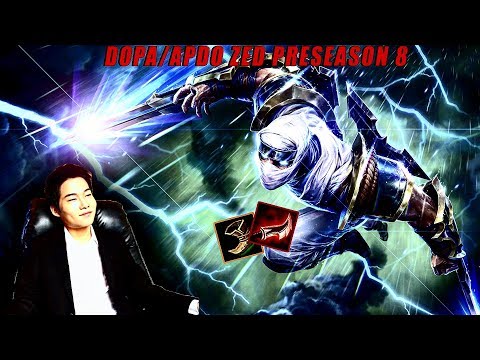 Dopa Apdo 78% Win Rate Zed vs Ryze Preseason 8 League of Legends Pro Gameplay Patch 7.24
