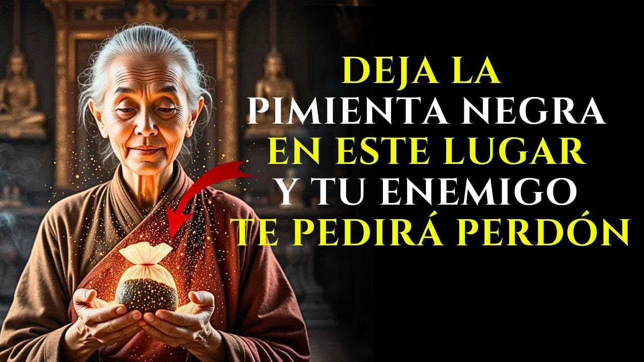 Coloca PIMIENTA NEGRA En ESTE LUGAR, Y Tu Enemigo Te Pedirá PERDÓN De Inmediato.