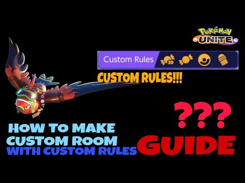 Master Pokémon Unite: How to Add Custom Rules & Create Unique Battles! 🎮
