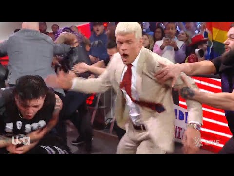 Edge attacks Judgment Day *Cody Rhodes gets involved* - WWE RAW January 30, 2023