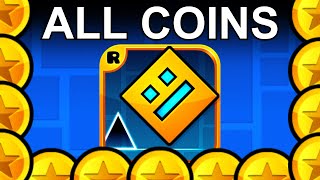 How to Get ALL Main Level Coins! | Geometry Dash 2.2