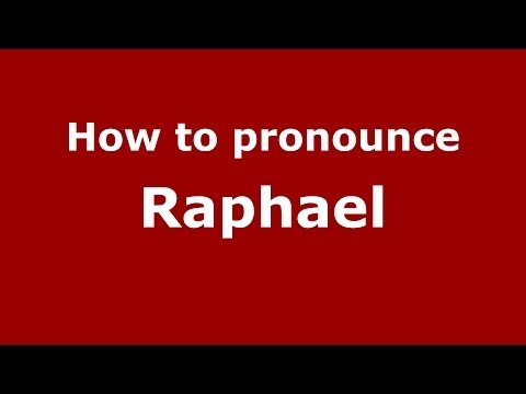 How to pronounce Raphael (French) - PronounceNames.com