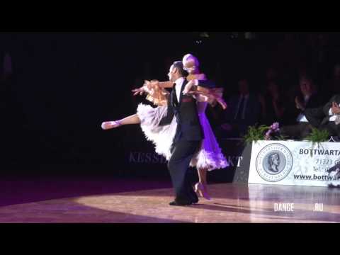 Donatas Vezelis - Lina Chatkeviciute LTU | Slow Foxtrot | Pro St Showdance | GOC 2016 Stuttgart
