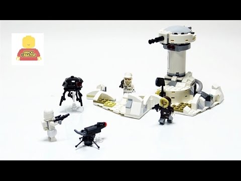 Vidéo LEGO Star Wars 75138 : L'attaque de Hoth