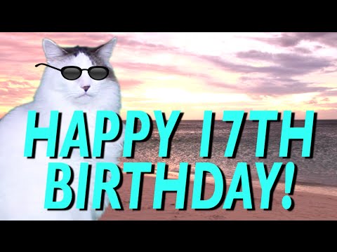 HAPPY 17th BIRTHDAY! - EPIC CAT Happy Birthday Song