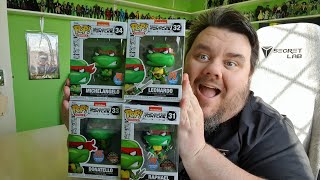 PX Previews Teenage Mutant Ninja Turtles Leonardo, Donatello, Raphael & Michelangelo Funko Review