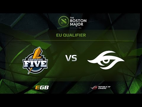 Fantastic Five vs Team Secret, Boston Major EU Qualifiers