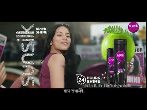 Sunsilk stunning black shine shampoo sachet