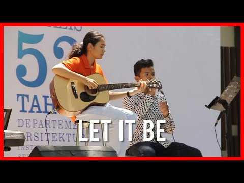 THE BEATLES - LET IT BE (LIVE ACOUSTIC COVER) | VANETI YOKA AND NAYEF ROUCHEL