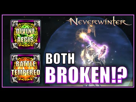 The Ridiculous State of DIVINE AEGIS + BATTLE TEMPERED Combat Enchantments! - Neverwinter M28