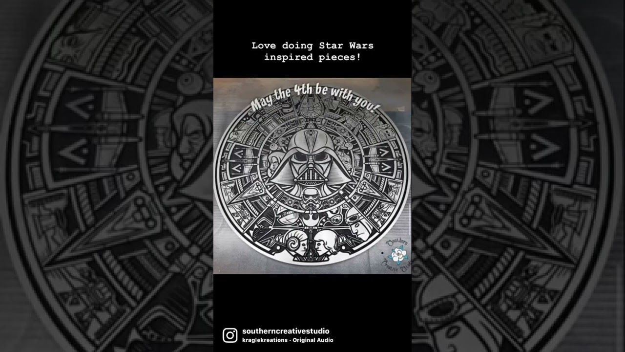 #maythe4thbewithyou #starwars #southerncreativestudio #homedecor