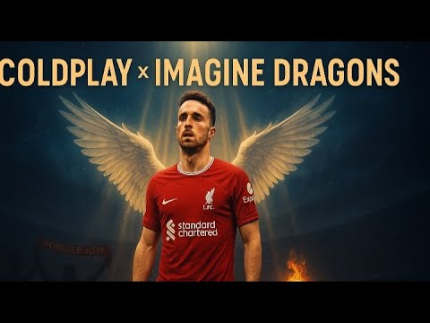 Coldplay x Imagine Dragons _ "Diogo Jota Tribute Song | Fire in His Steps (Official Lyric Video)"