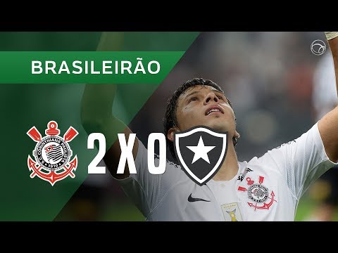 CORINTHIANS 2 X 0 BOTAFOGO - GOLS - 18/07 - BRASILEIRÃO 2018