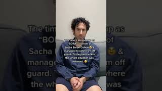 The time I pissed off SACHA BARON COHEN #sachabaronchen #borat #bruno