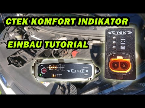 CTEK KOMFORT INDIKATOR EINBAUEN | AUSFÜHRLICHES TUTORIAL | FACTOREM | MXS 5.0 | MXS 10 usw.| Adapter